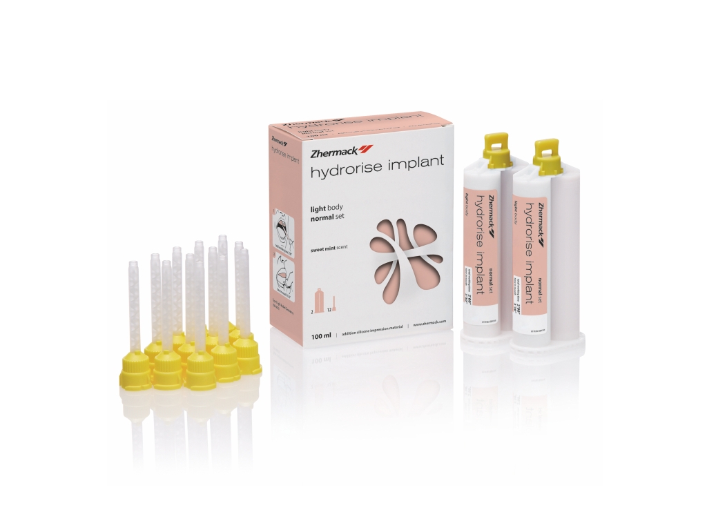 ZHERMACK HYDRORISE IMPLANT LIGHT BODY NORMAL SET A Silikon Ölçü (İmplant)