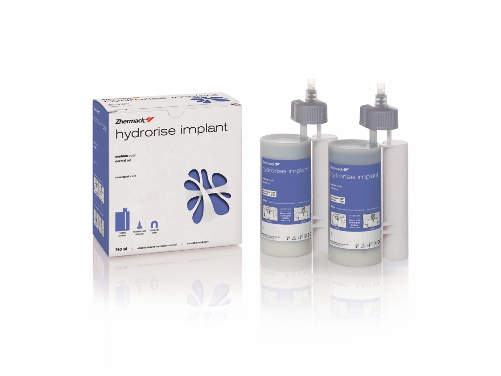 ZHERMACK HYDRORISE IMPLANT MEDIUM BODY NORMAL SET A Silikon Ölçü (İmplant)