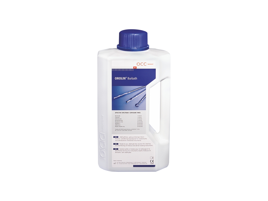 OCC CLEAN OROLIN BURBATH Frez İçin Alet Dezenfektanı (1 Lt.)