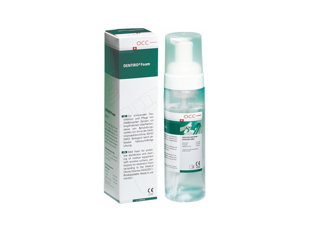 OCC CLEAN DENTIRO FOAM Yüzey ve Küçük Alet Dezenfektanı Köpük