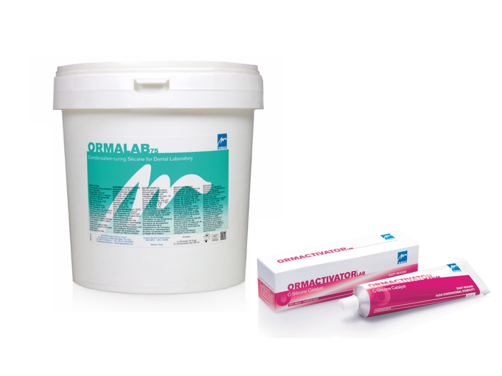 MAJOR DENTAL ORMALAB 75 Laboratuvar C Silikon (5 kg + 2x katalizör)
