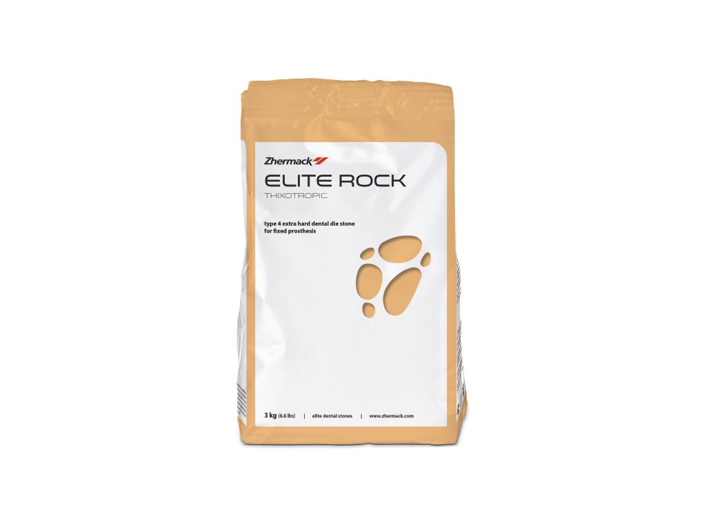 ZHERMACK ELITE ROCK Tip 4 Sert Alçı (Kumlu Kahve)