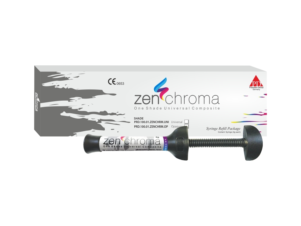PRESIDENT DENTAL ZENCHROMA Universal Kompozit Refill