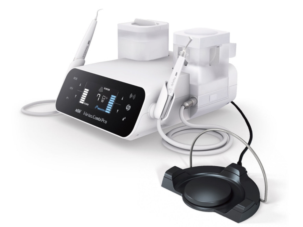 NSK VARIOS COMBI PRO SET Işıklı Elektrikli Piezo Kavitron + Airflow Cihazı