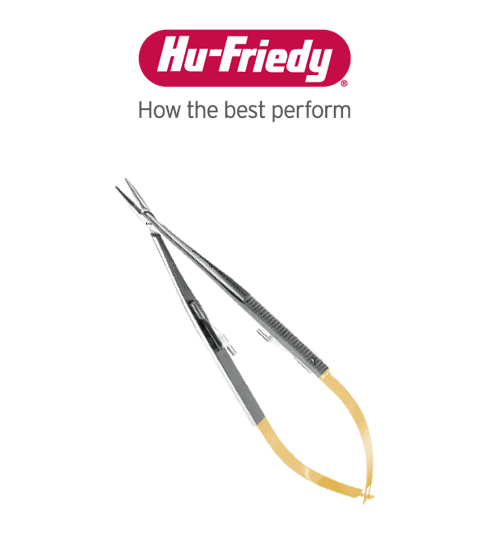 Hu-Friedy Mikro Castroviejo Perma Sharp, Düz, 14 Cm *5-0, 6-0, 7-0