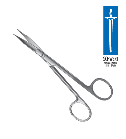 SCHWERT Goldman Fox Makas 13 Cm